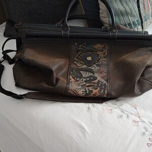 Brown Vintage Luggage